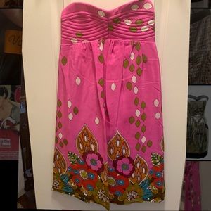 Rubber Ducky strapless dress